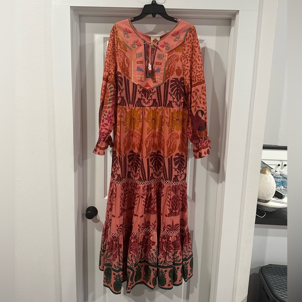 NWT never worn Farm Rio dress. Smoke and pet free home